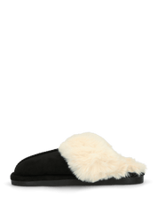 WOOLY - pantofole imbottite all interno nere