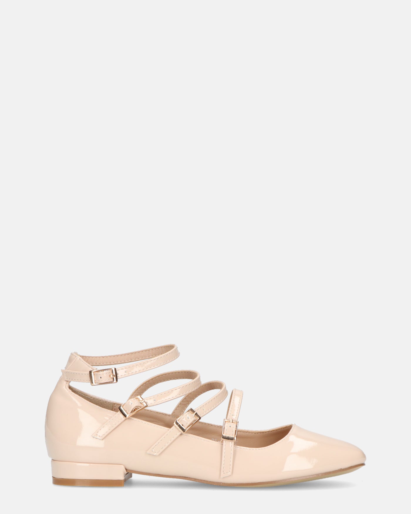 ZAWE - sandali in glassy beige con cinturini