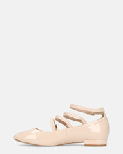 ZAWE - sandali in glassy beige con cinturini