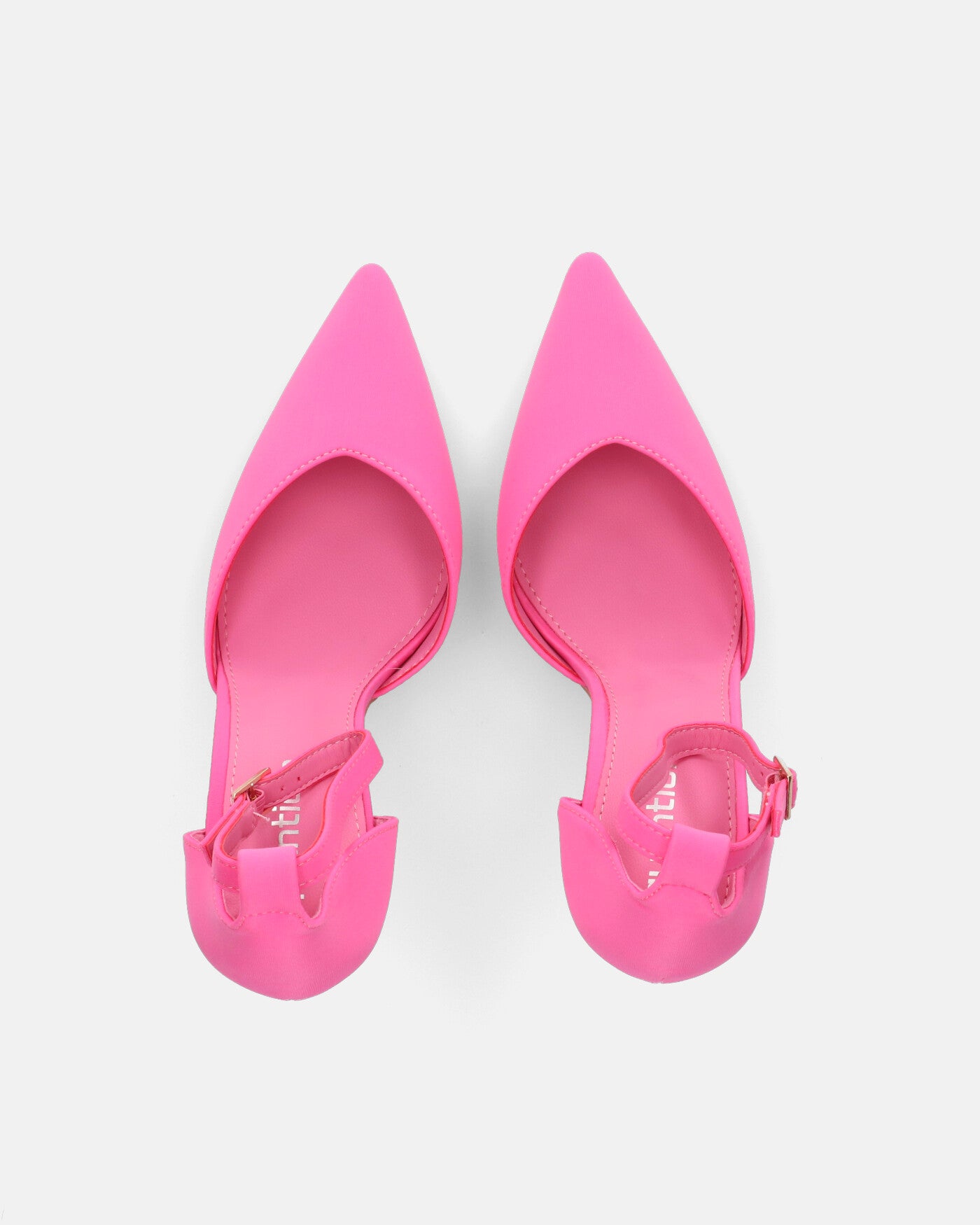 ZINA - decolette con tacco alto e cinturino fucsia