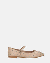 SOFIYA - ballerine beige con cinturino