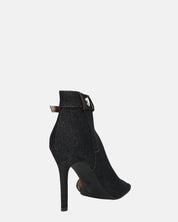 GEMA - scarpe con tacco in denim nero