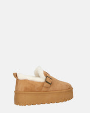 JORDI - scarpe platform imbottite con cinturino laterale