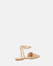 SWAMI - sandali bassi beige con decorazione