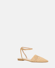 SWAMI - sandali bassi beige con decorazione