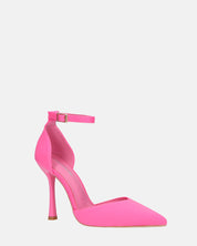 ZINA - decolette con tacco alto e cinturino fucsia