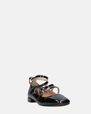 ZAWE - sandali in glassy nero con cinturini