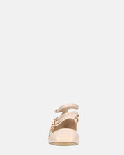 ZAWE - sandali in glassy beige con cinturini