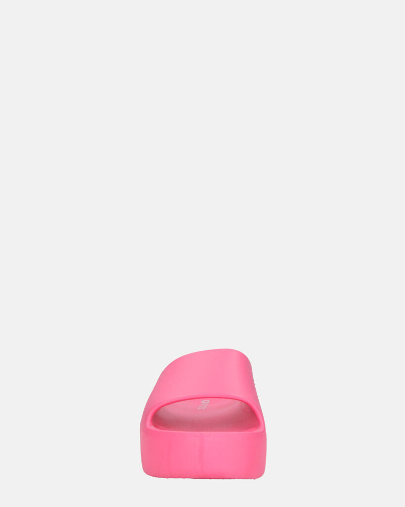 IMA - ciabattine platform fucsia