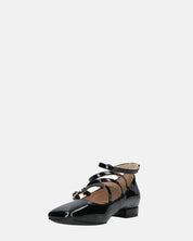 ZAWE - sandali in glassy nero con cinturini