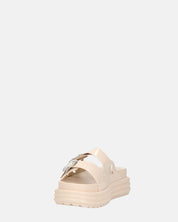 NIVI - sandali platform in glassy beige