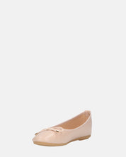 GWEN - ballerine beige con fiocco in punta