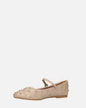 SOFIYA - ballerine beige con cinturino