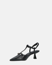 RASHIDA - decolette con tacco basso nero