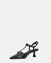 RASHIDA - decolette con tacco basso nero