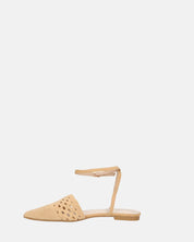 SWAMI - sandali bassi beige con decorazione
