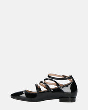ZAWE - sandali in glassy nero con cinturini