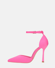 ZINA - decolette con tacco alto e cinturino fucsia