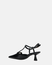 RASHIDA - decolette con tacco basso nero