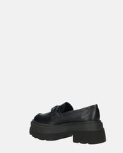 BESSIE - scarpe nere platform con decorazione