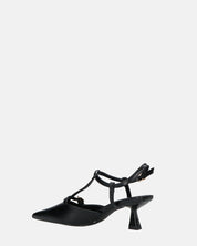 RASHIDA - decolette con tacco basso nero