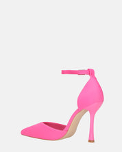 ZINA - decolette con tacco alto e cinturino fucsia
