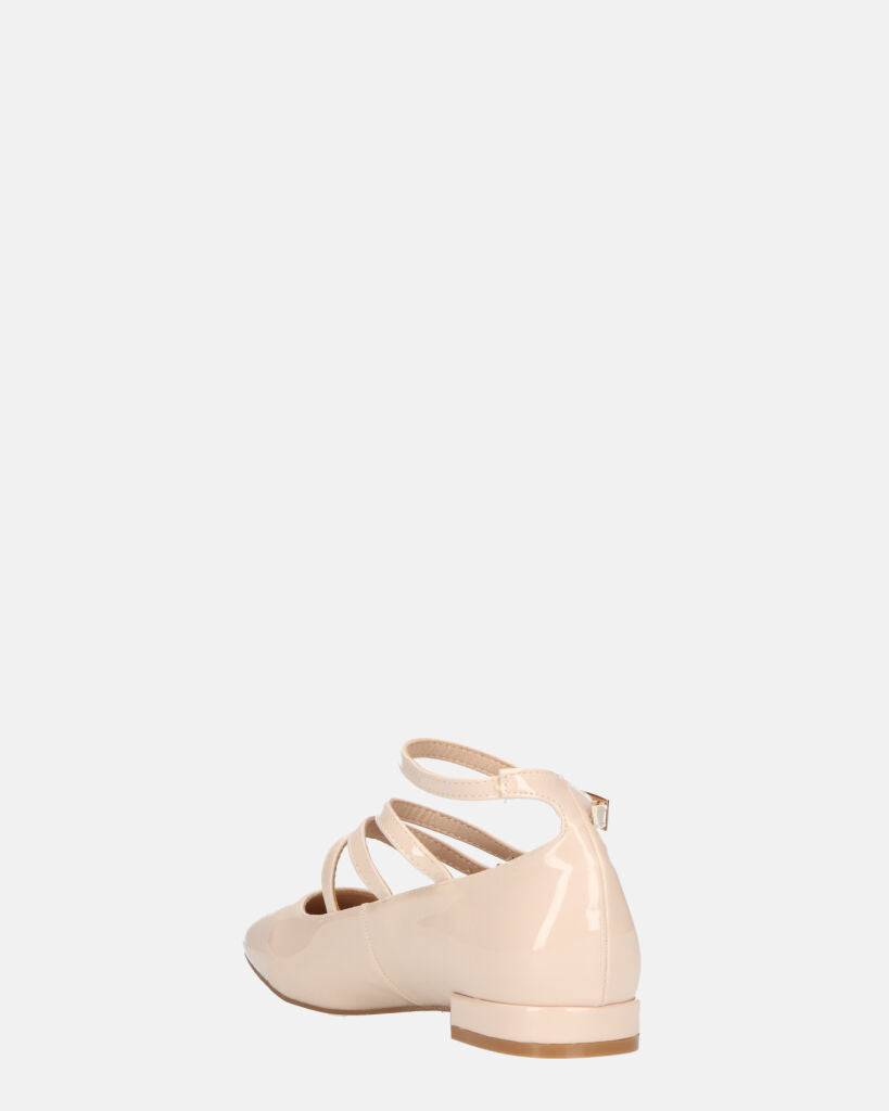 ZAWE - sandali in glassy beige con cinturini