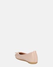 GWEN - ballerine beige con fiocco in punta