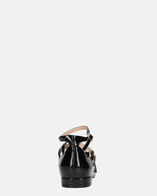ZAWE - sandali in glassy nero con cinturini