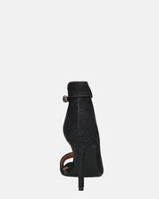 GEMA - scarpe con tacco in denim nero