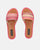 DARIA - ciabattine fuchsia con fascia multicolore ricamata