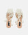 DELILA - sandali bianchi con tacco alto e platform