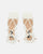 MELISA - sandali con lacci in ecopelle bianca