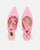 IOLE - scarpe con tacco a spillo in lycra rosa
