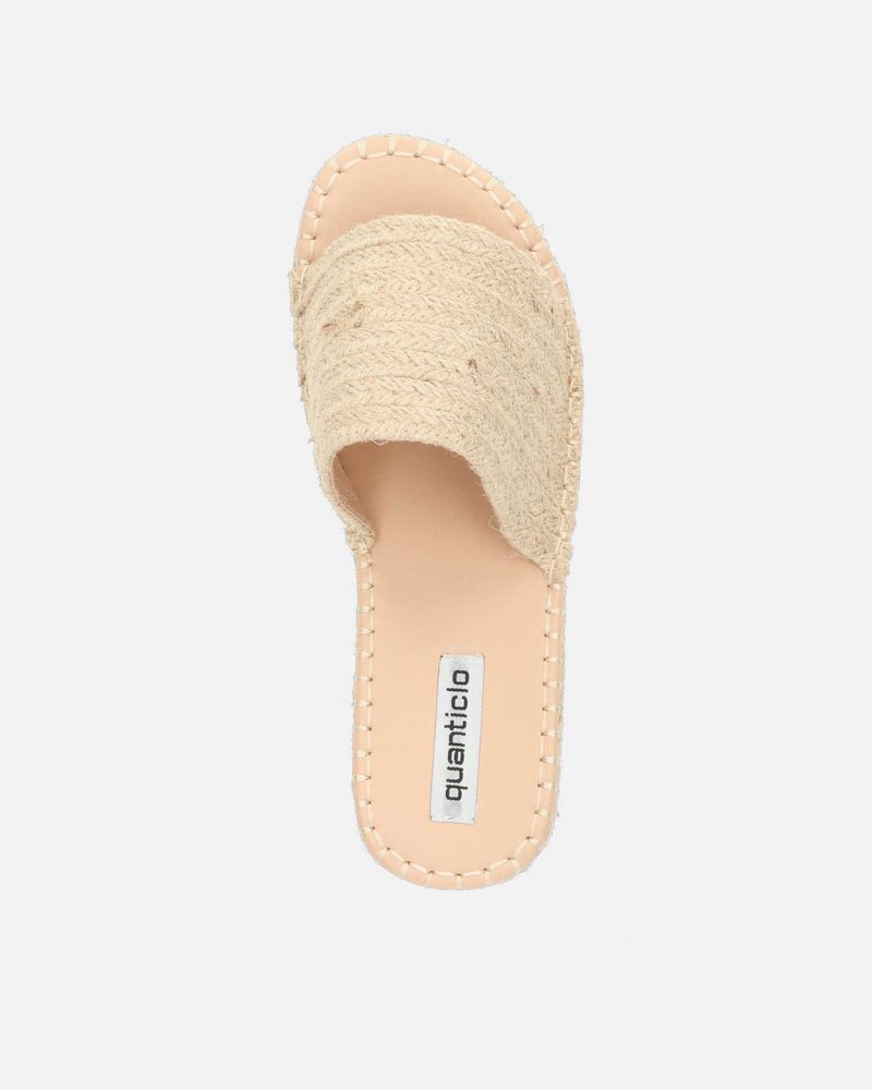 ALEXANDRA - sandalo platform in beige