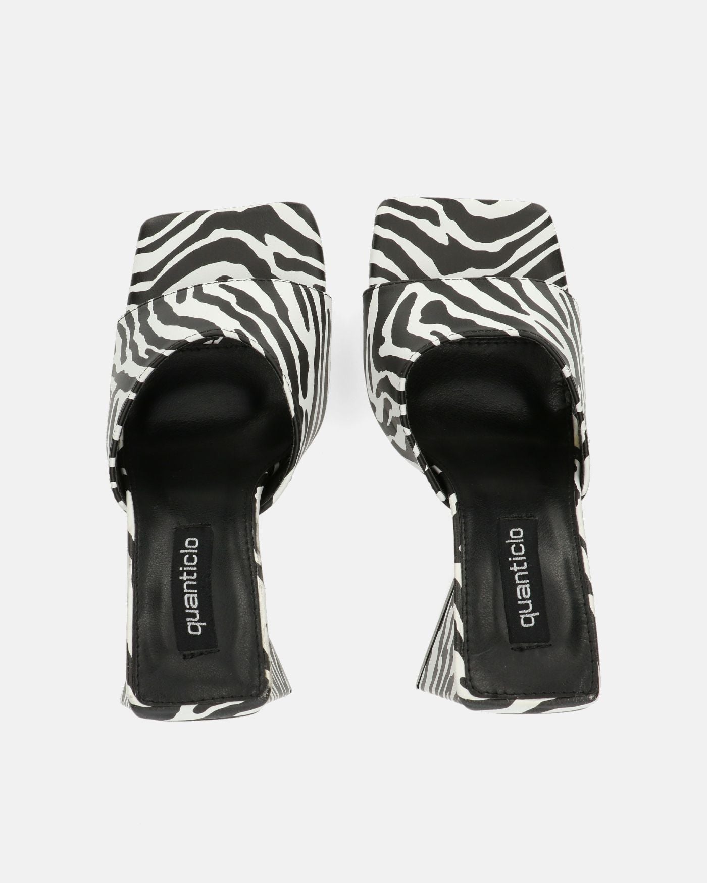 BUKET - sandali con tacco zebrati