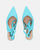 IOLE - scarpe con tacco a spillo in lycra azzurro