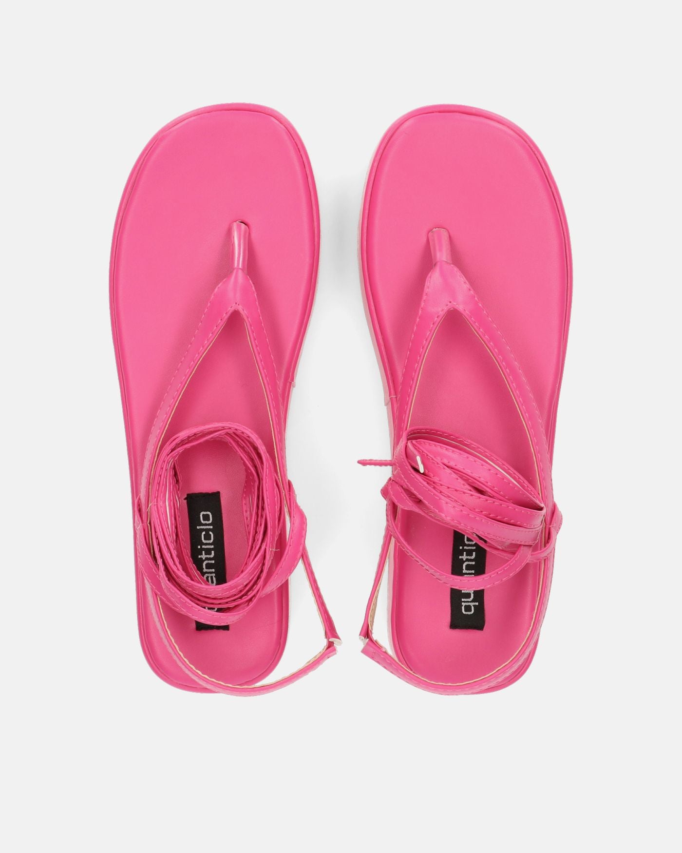 YULIYA - sandali platform fucsia
