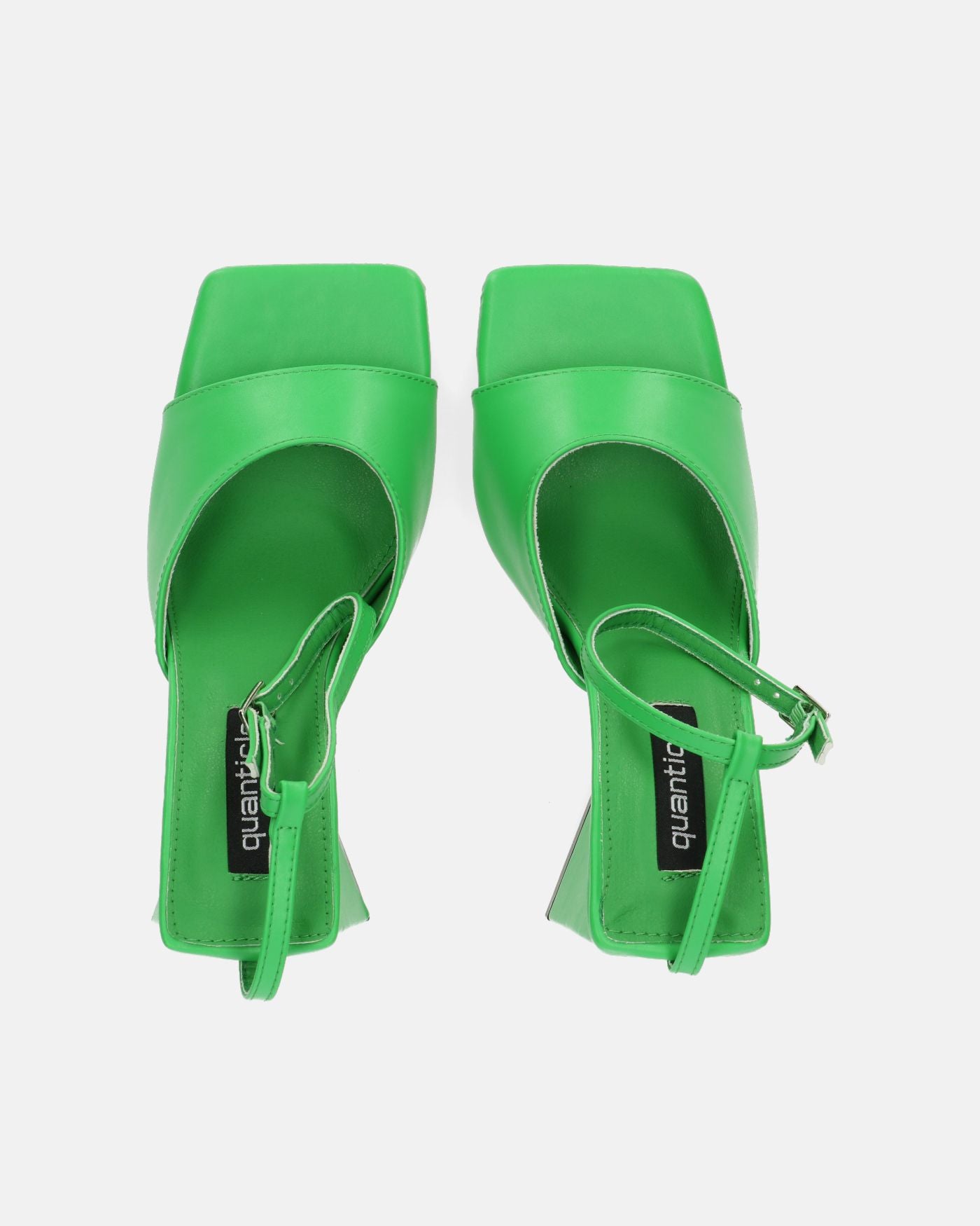 KUBRA - sandali con cinturino in ecopelle verde