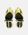 MAYBELLE - sandali in glassy dorato con tacco cilindrico