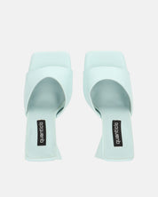 BUKET - sandali con tacco celeste