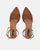 SWAMI - sandali bassi marroni con decorazione