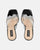 DAKOTA - scarpe nere in perspex con tacco e farfalla di gemme in punta
