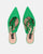 IOLE - scarpe con tacco a spillo in lycra verde