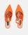 IOLE - scarpe con tacco a spillo in lycra arancio