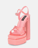 SOAVE - scarpe con tacco alto in lycra rosa