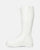 VESTIA - stivali stile anfibio bianco con stringhe