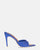SILVIA - tacchi a spillo in blu glitter