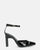 LUDWIKA - scarpe con tacco e cinturino con glassy nero