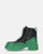 CHRISTIANE - scarpe con cerniera in PU verde